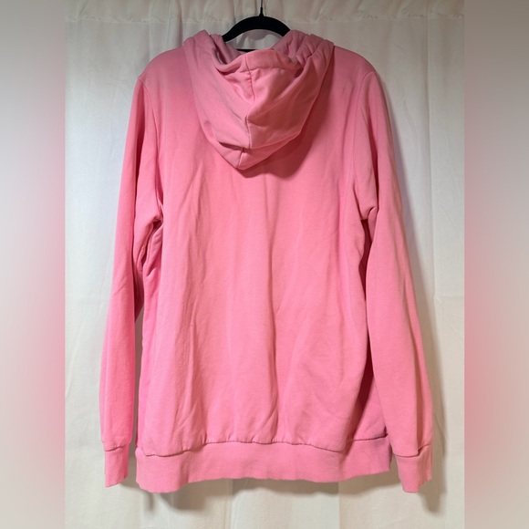 Adidas Pink Full-Zip Hoodie - Picture 5 of 6